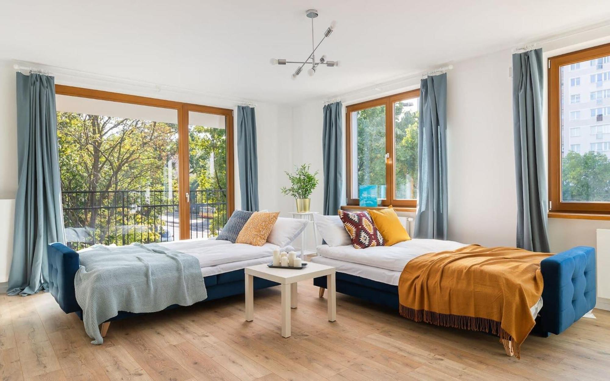Pulawska 221 - Colorful Apartment With Balcony By Noclegi Renters Varsó Kültér fotó